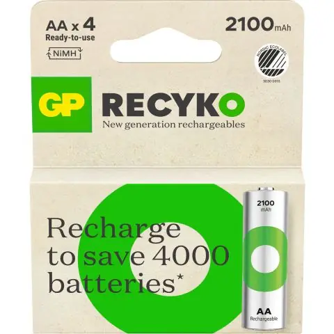 GP Batteries Recyko 201240 Batteri Kampanj